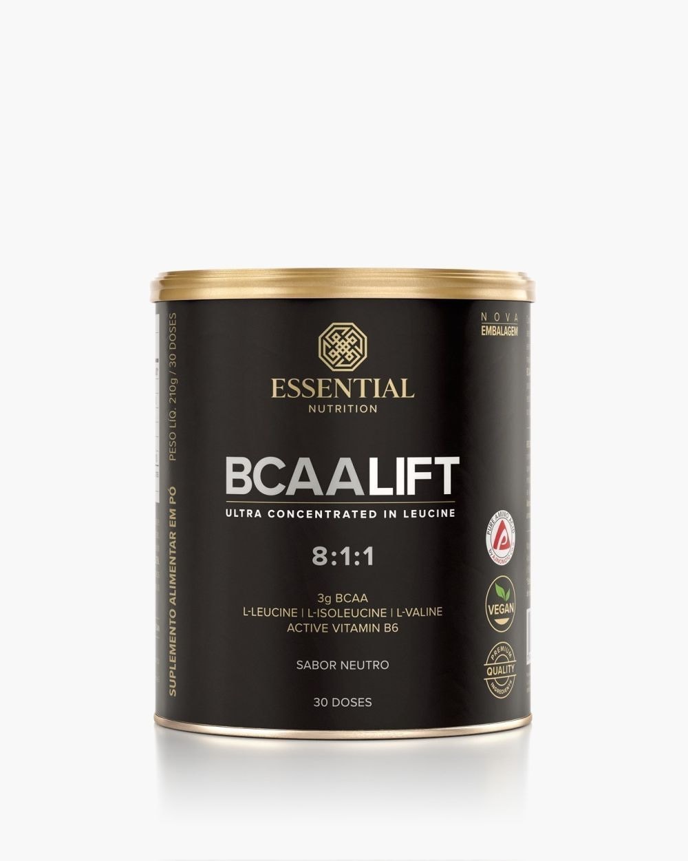 BCAA Lift Neutro Lata 30 doses